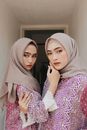 Photo of Women Wearing Brown Hijab