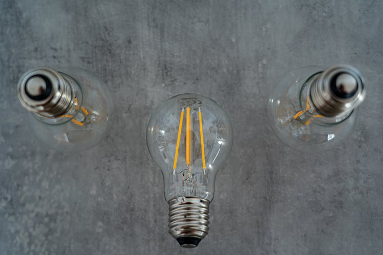 Photo Of Incandescent Lightbulbs