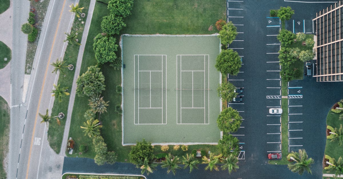 Aerial Photography of Green Lawn