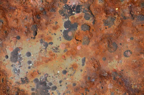 Free Close Up of Rusty, Dirty Iron  Stock Photo