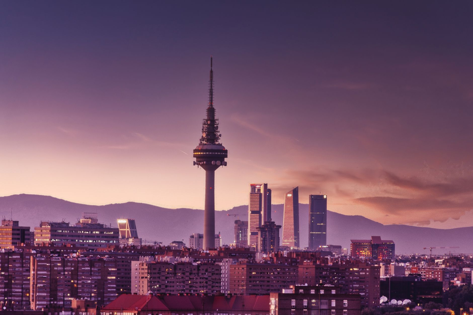Madrid cityscape