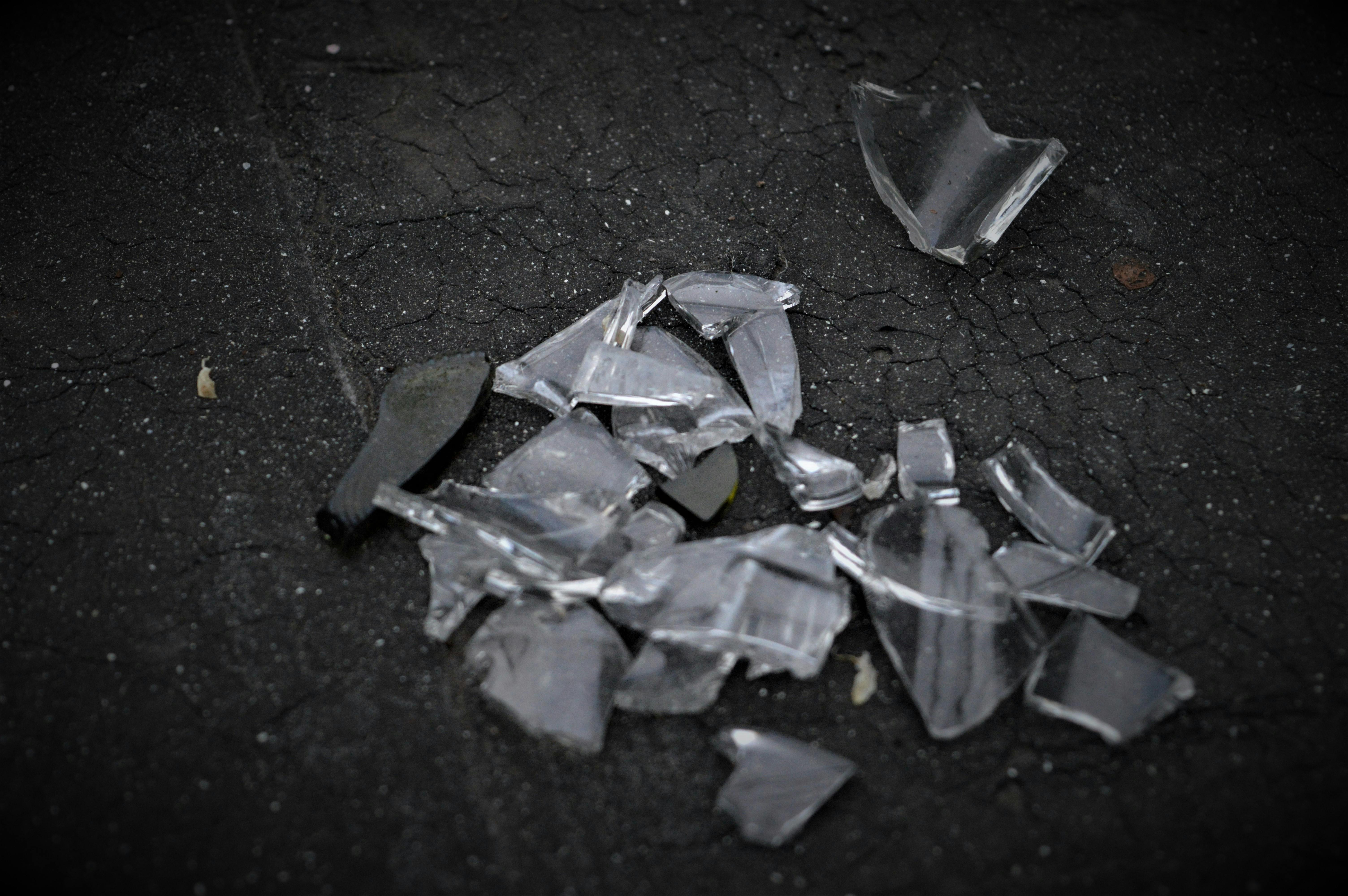 Free stock photo of bottle, broken, broken glass