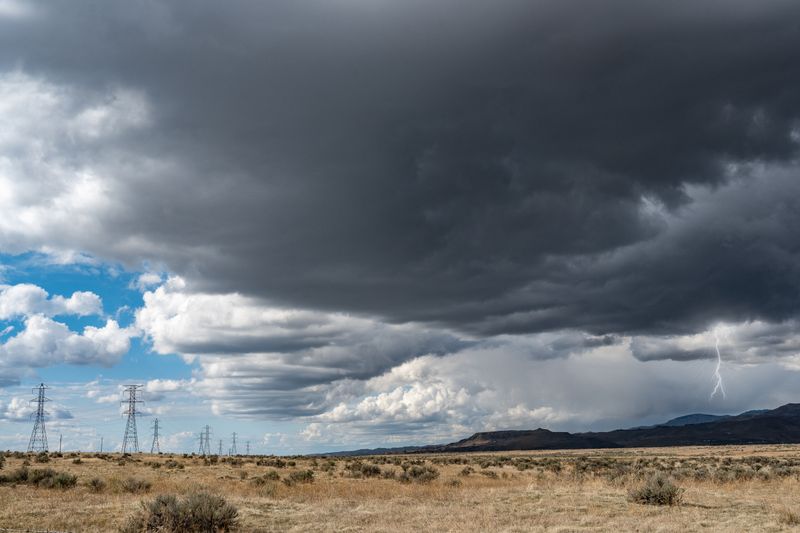 Storm clouds over dry terrain — Jude Commentary Booklet Three, Part 1