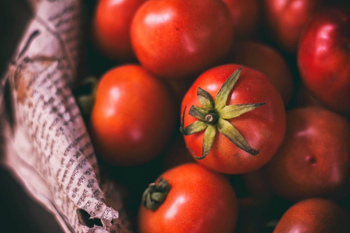 Bunch of Red Tomatoes