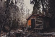 Brown Wooden House