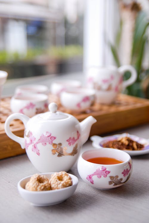 アフタヌーンティー, お茶, お茶の時間の無料の写真素材