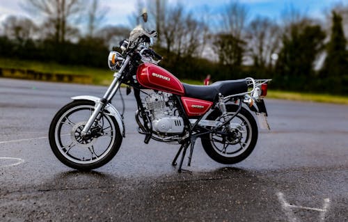 Free stock photo of 125cc, bike, cold day