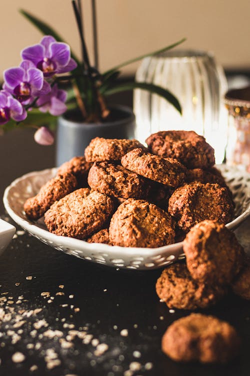 Základová fotografie zdarma na téma chutný, cookies, jídlo