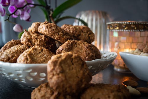 Základová fotografie zdarma na téma chutný, cookies, jídlo