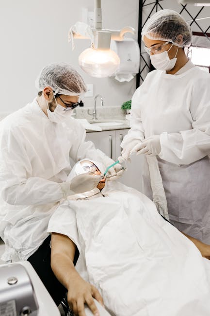 Patient Having a Dental Procedure