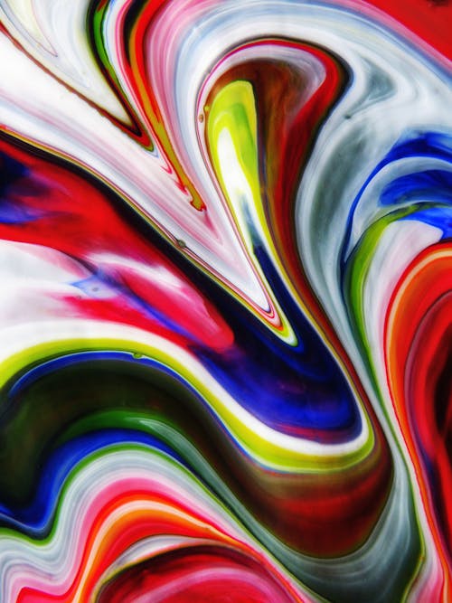 Photo of Colorful Abstract Painting