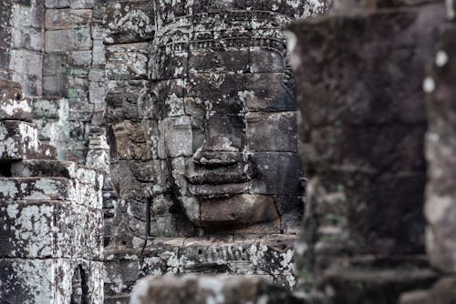 Ilmainen kuvapankkikuva tunnisteilla bayon, buddhalaisuus, kasvot