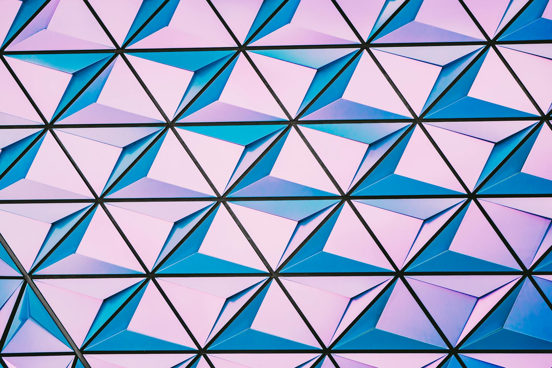 Purple and Blue Abstract Wallpaper