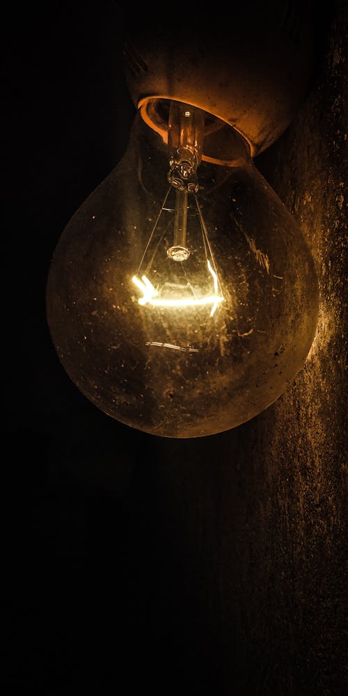 Free stock photo of beautiful, black background, bulb