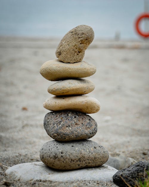 Free stock photo of beach, sea, stones