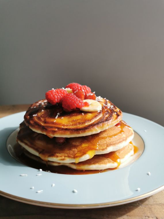 Blueberry Pancake Stack