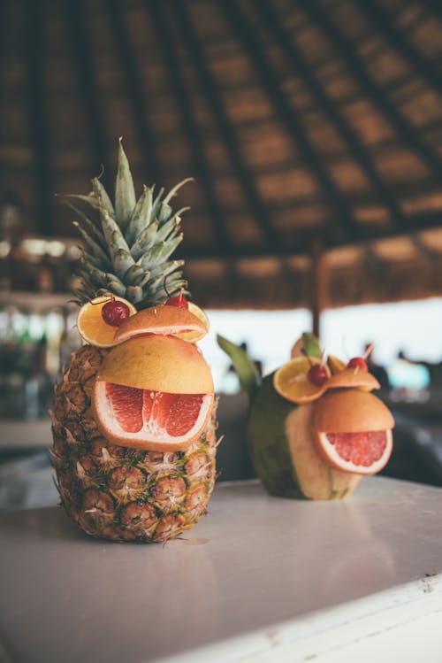 Pineapple Fruit on the Table