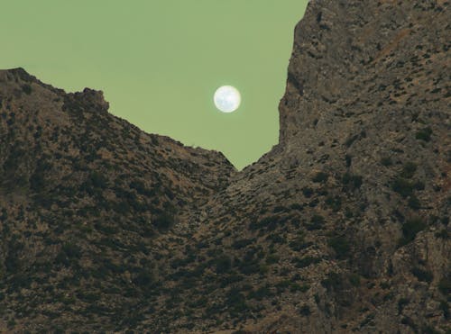 그린 스키, 녹색, 달의 무료 스톡 사진