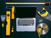 A Laptop on the Table