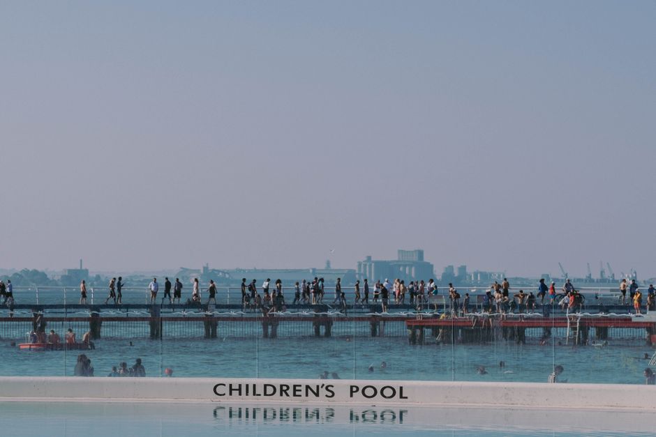 Prevenirea intrării în mare a turiștilor la Olimp, 18 august