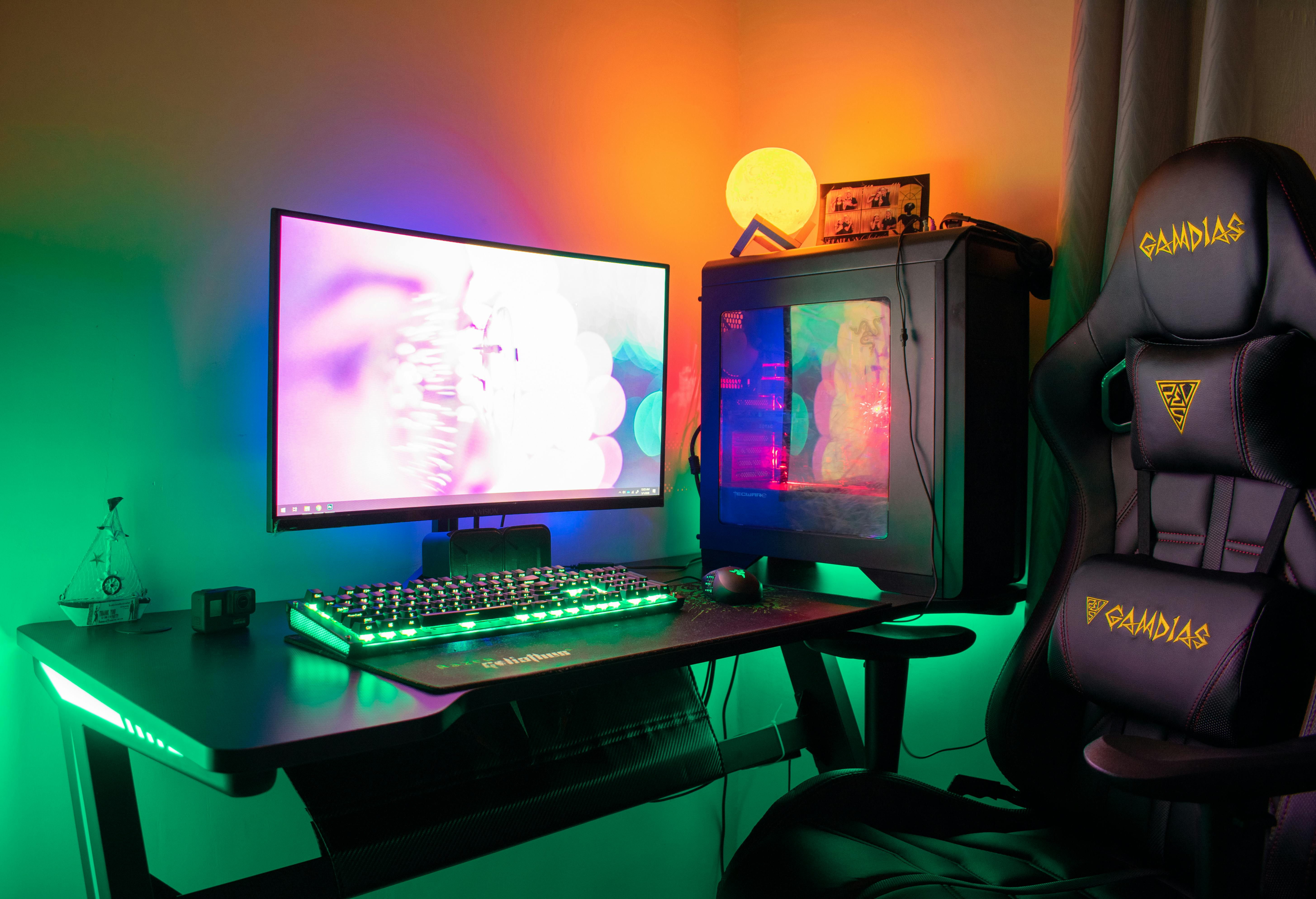 Gaming Space on a Room · Free Stock Photo