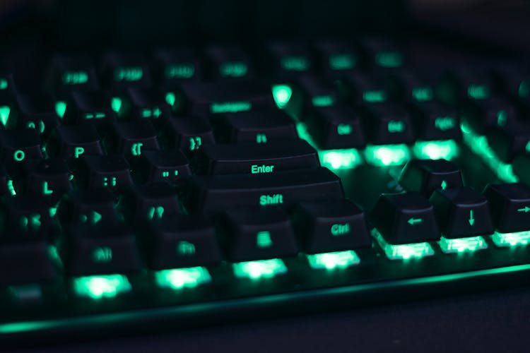 Gaming Keyboard With Led Light Effect