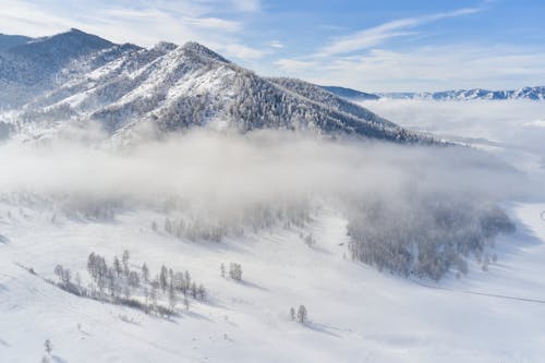 Foto profissional grátis de aéreo, alcance, alpino