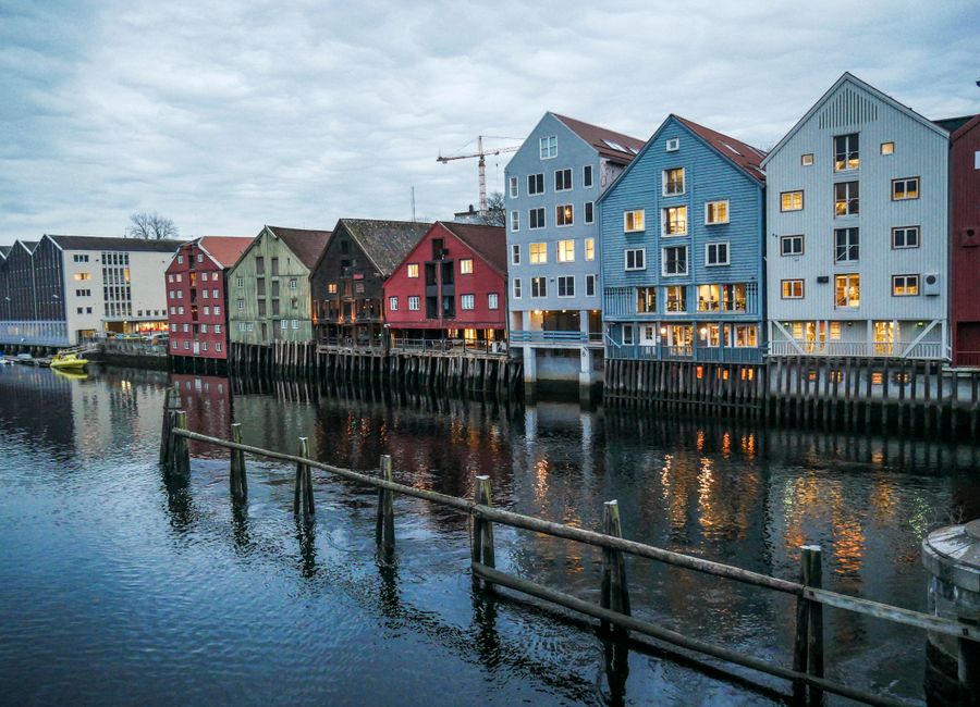 Trondheim, Norway — a travel moment · stay connected with a Trondheim eSIM from My Holiday SIM