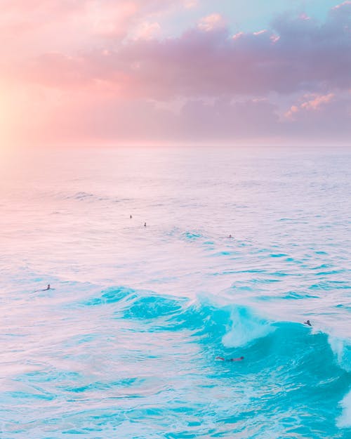 Kostenloses Stock Foto zu baden, hawaii, luftschuß