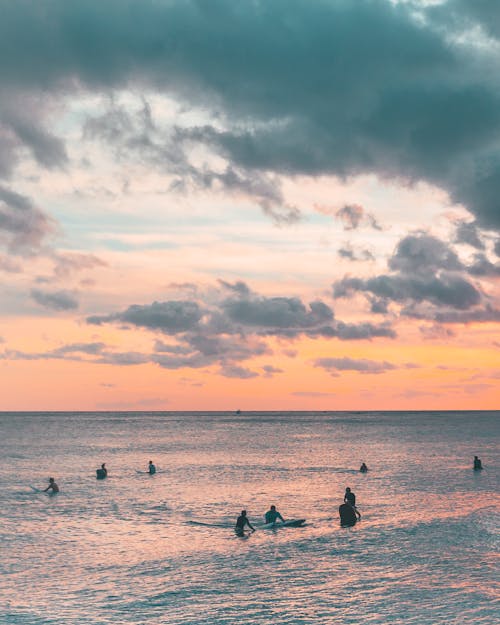 傍晚的太陽, 夏威夷, 天堂 的 免费素材图片