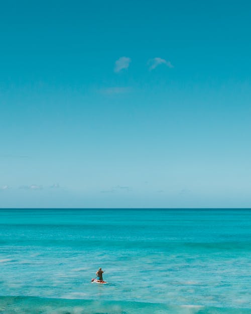 Gratis stockfoto met avontuur, blauwe lucht, blauwe oceaan