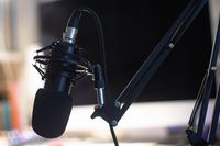 Podcast studio microphone — Michal Dziekonski on Pexels