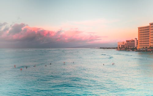 Gratis stockfoto met dageraad, eiland, gebouwen