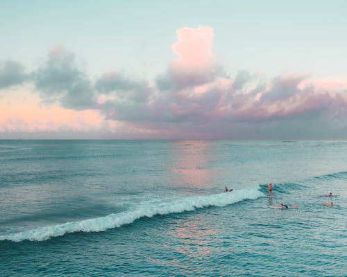 夏威夷, 島, 海滩日落 的 免费素材图片
