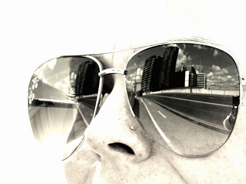 Free Person Wearing Sunglasses Stock Photo