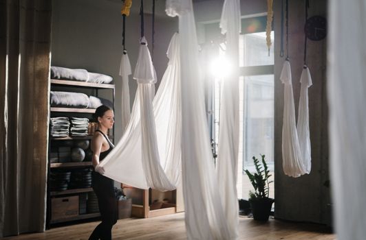 White Sheer Curtain on Window