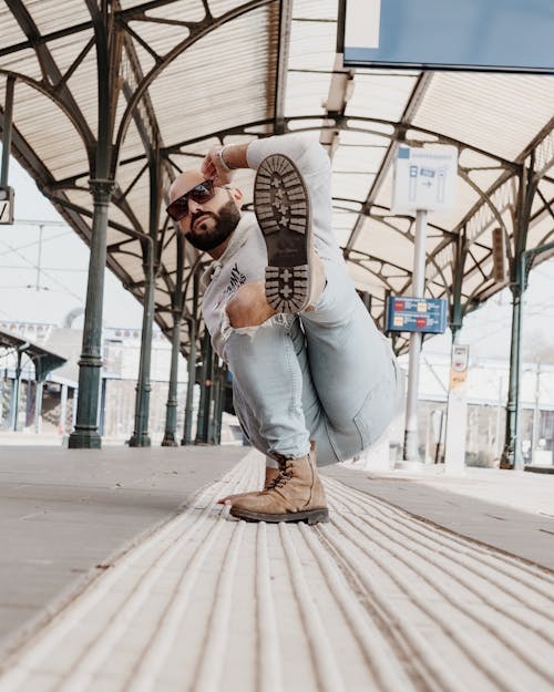 Fotos de stock gratuitas de actitud, balance, barba