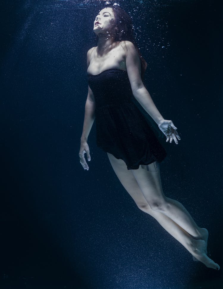 Woman Underwater