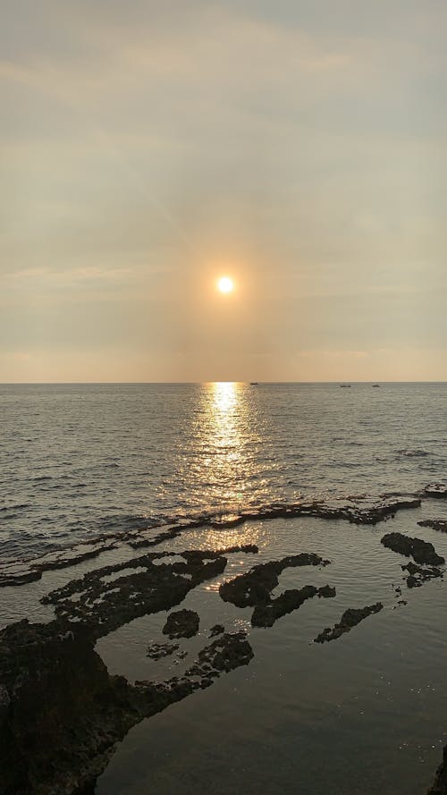 Free stock photo of beach, horizon, mediterranean sea