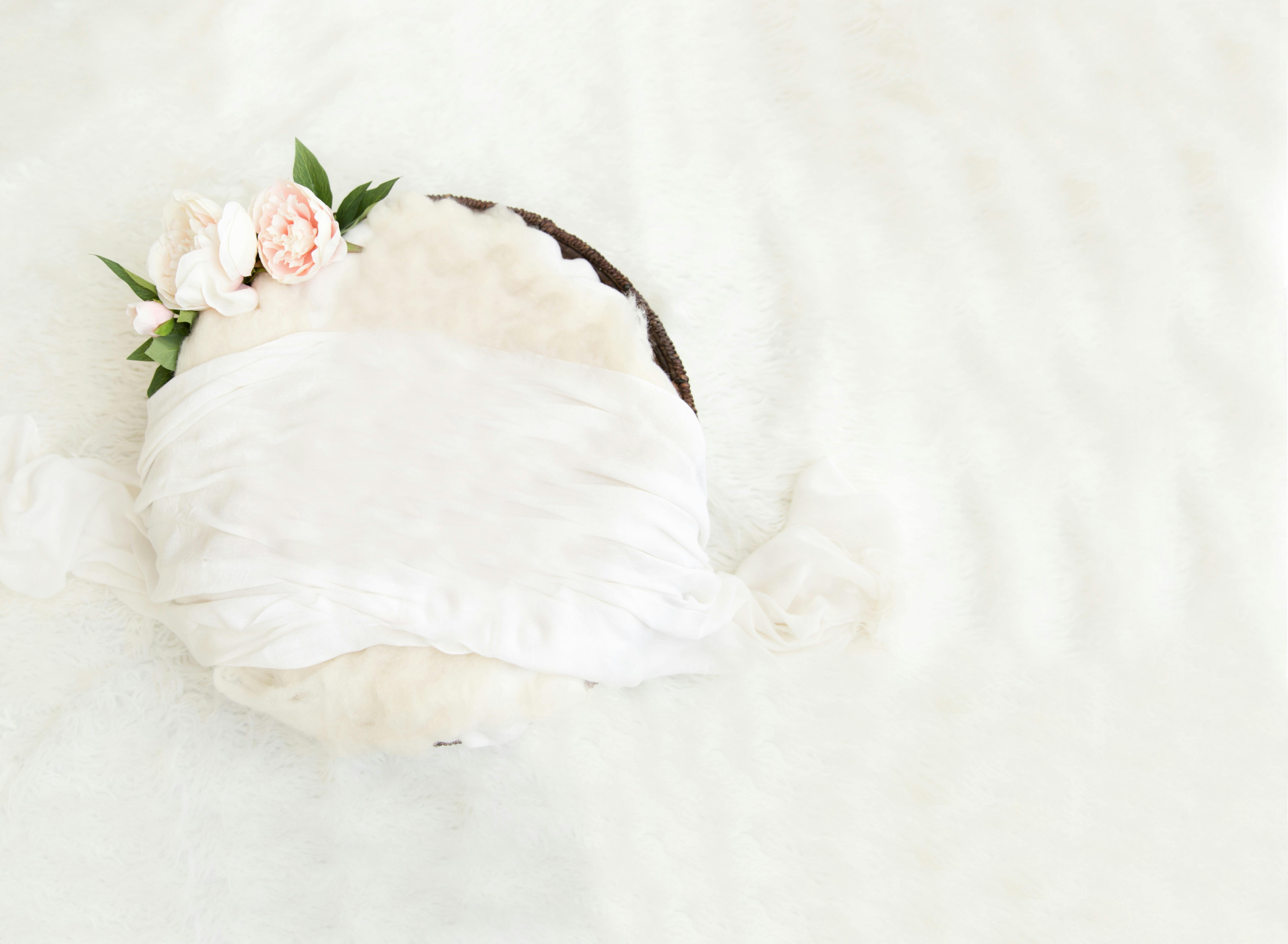 Free Stock Photo Of Baby Backdrop For Newborn Floral