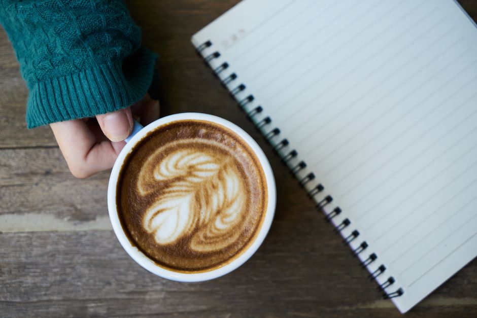 morning routine notebook cozy home lifestyle photo 2