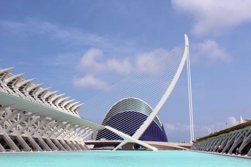 Free City of Arts and Sciences, Spain Stock Photo
