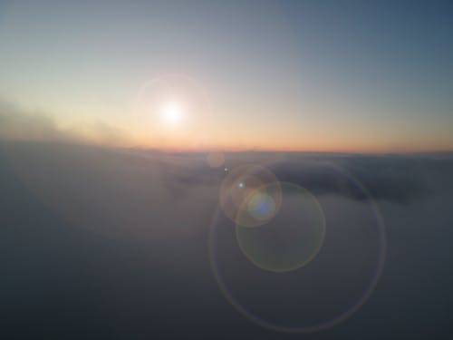 Free stock photo of clouds, drone, dronephotography