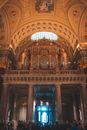 The Pipe Organ of Stephen's Basilica in Budapest, Hungary
