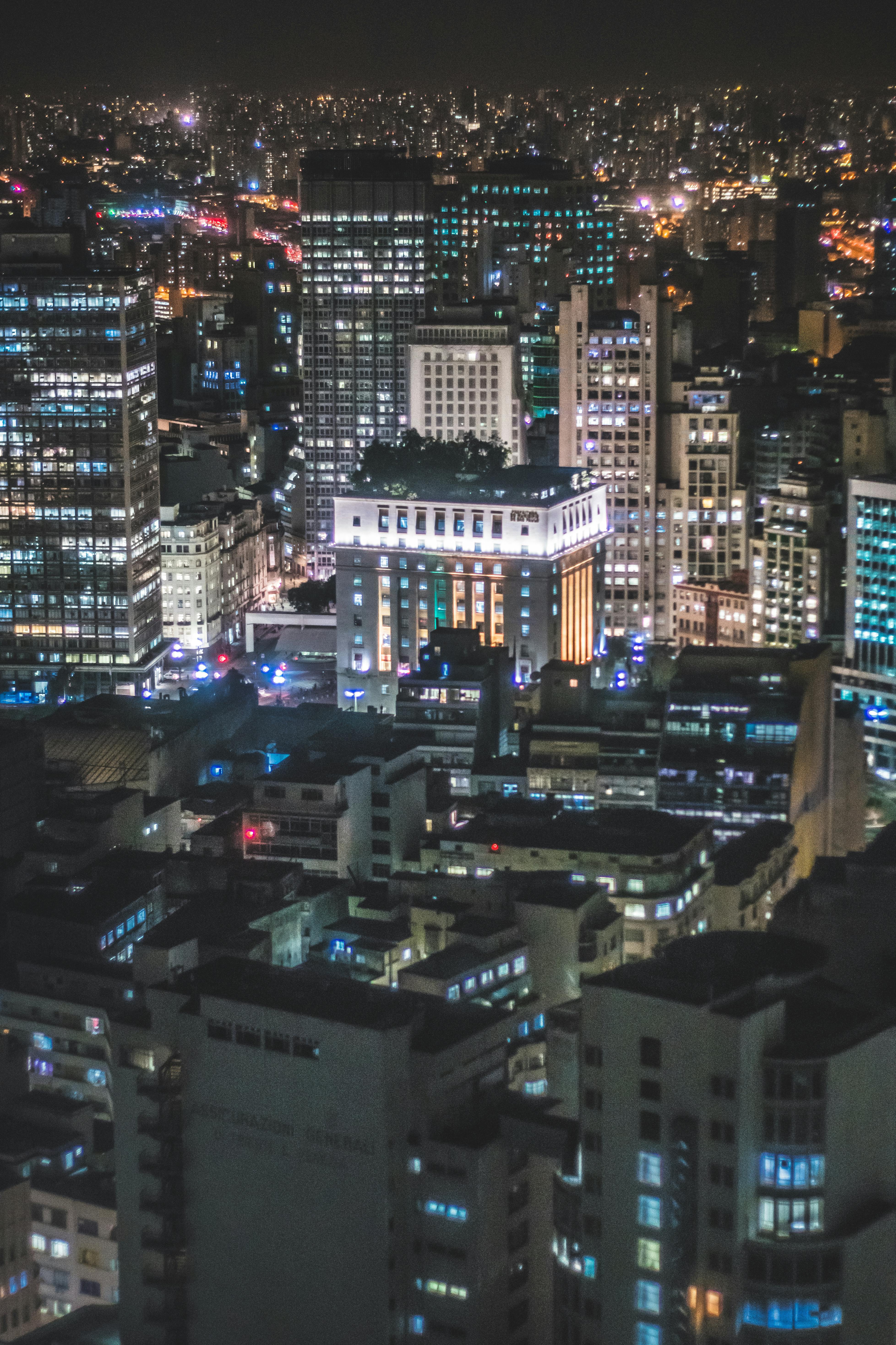 Top View of High Rise Buildings at Night · Free Stock Photo Top View of High Rise Buildings at Night · Free Stock Photo - 3913 x 5869 jpeg 7881kB