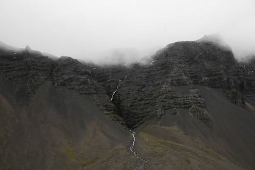 Free Foggy Mountains Stock Photo