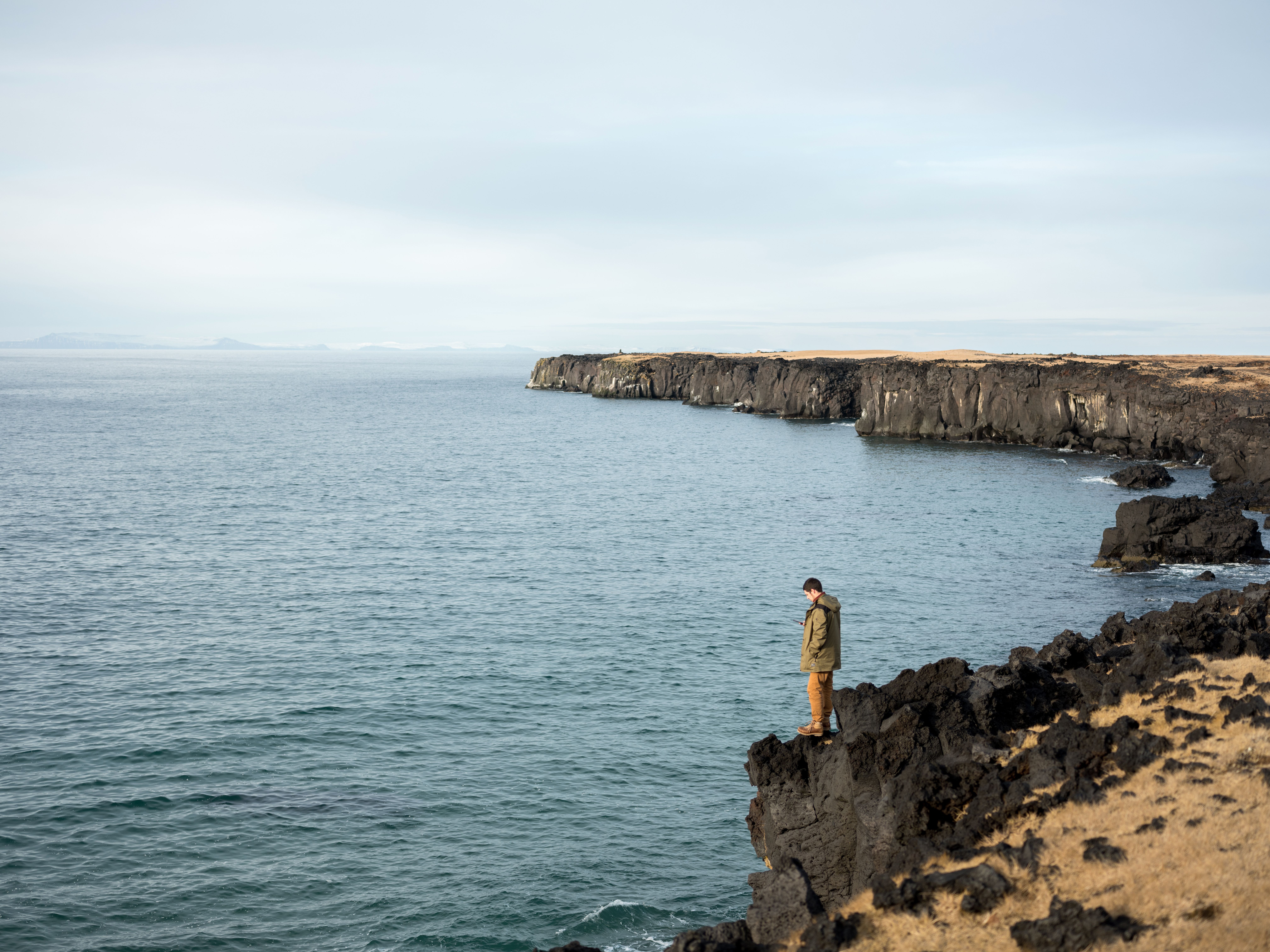 A Man Looking at Sea · Free Stock Photo