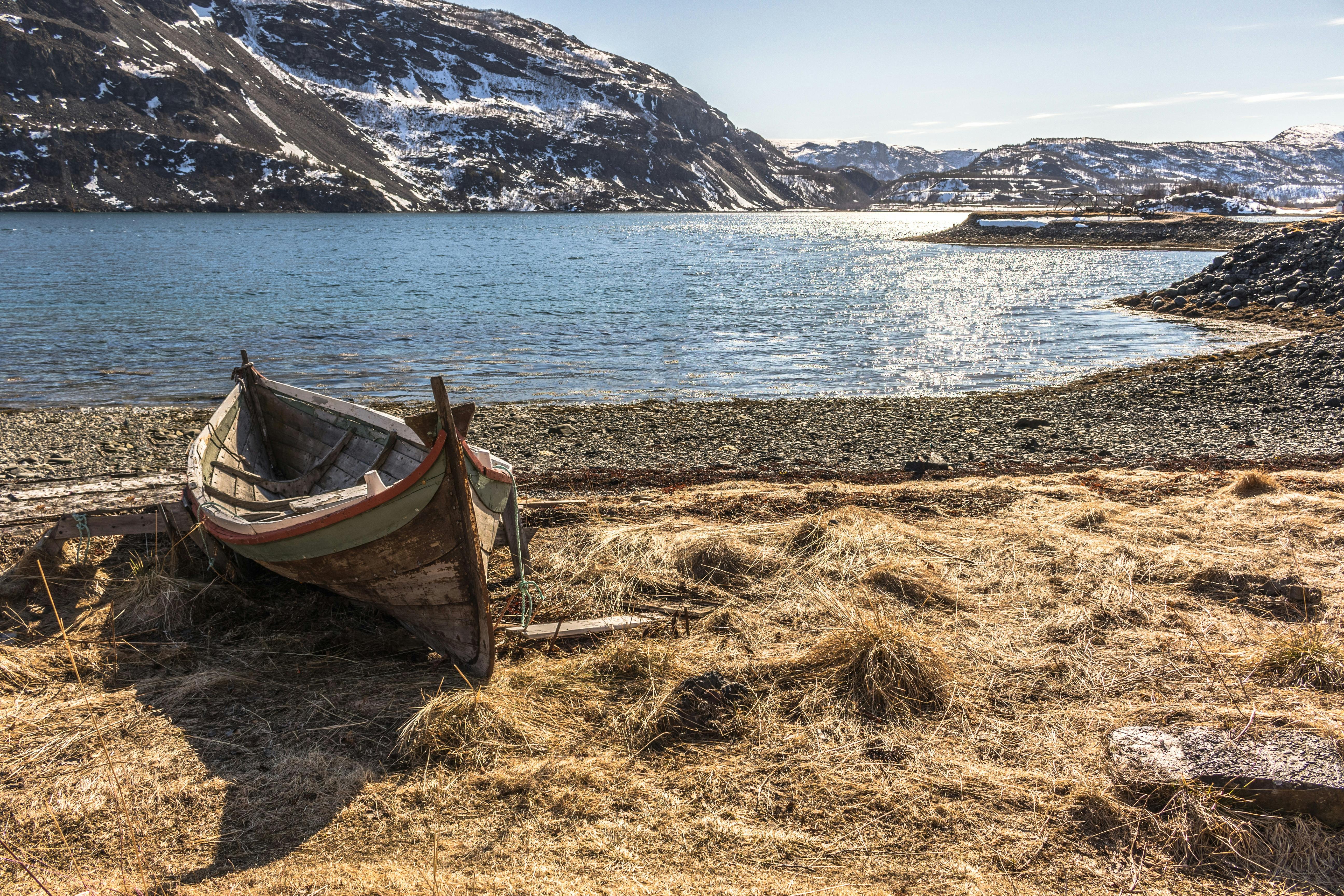 Foto Stok Gratis Tentang Fjord Garis Pantai Kapal