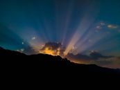 Silhouette of Mountains