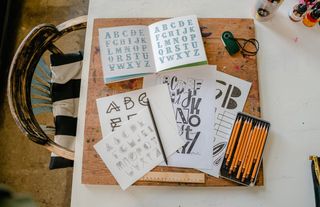 Student project: lettering tools laid out — Adventure Studio on Pexels